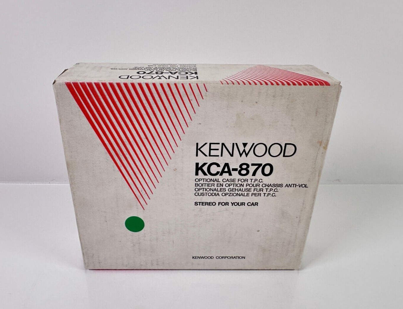 (NEW) Kenwood KCA-870 Optional Case for T.P.C.