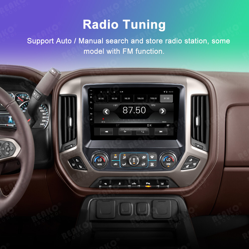 Carplay For 2013-2019 Chevrolet Silverado GMC Sierra Android 13 Car Radio 2+64G