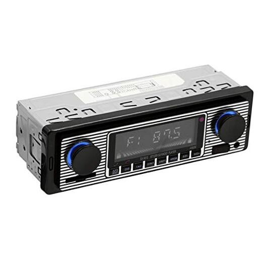 Car Stereo for Bluetooth, Retro Car FM Radio Smart Player, Electronic Auto FM