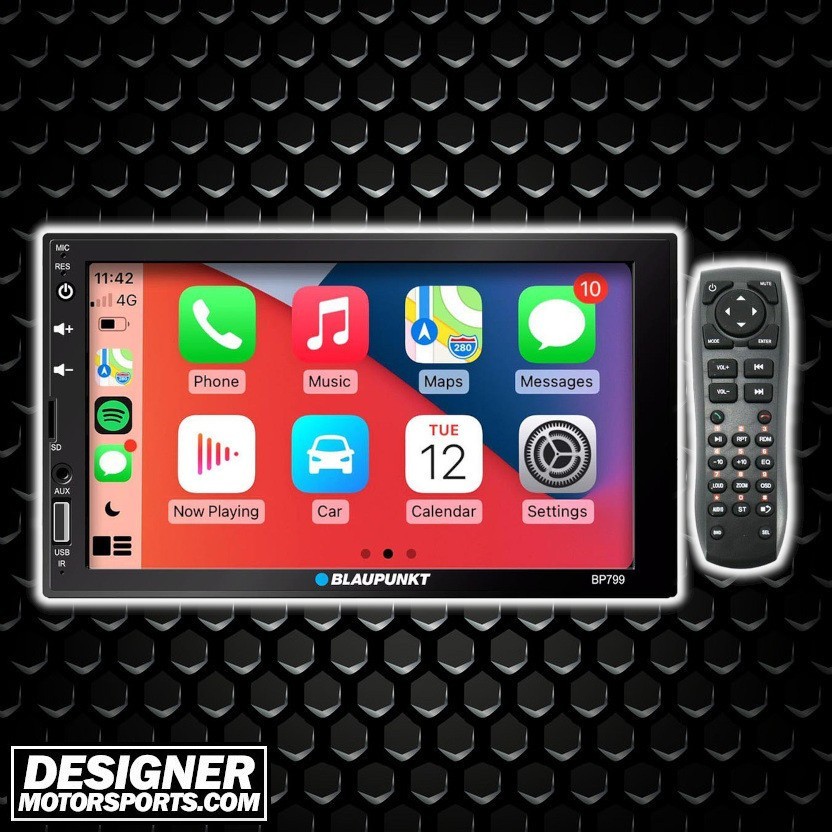 Blaupunkt BP799 | 7 Inch Double Din Touchscreen Multi-Media Head Unit Car Radio