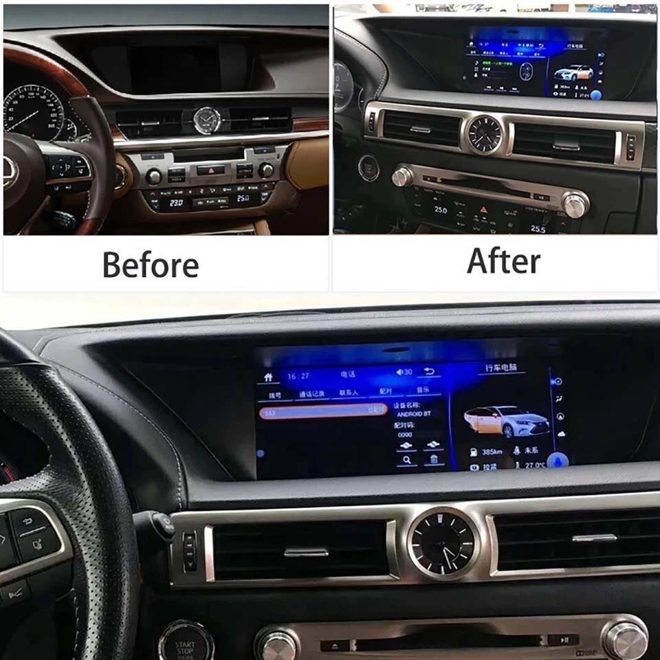 12.3″ For Lexus GS 2012-2020 Android 13 CarPlay Radio GPS 8+128GB Stereo