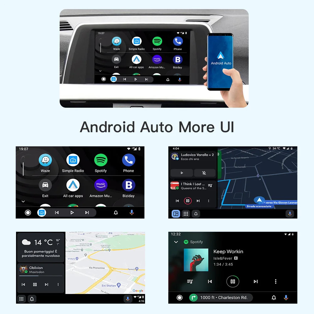 Wireless CarPlay/Android Auto Kit For BMW CIC NBT System 1 2 3 4 5 Series X1 X3