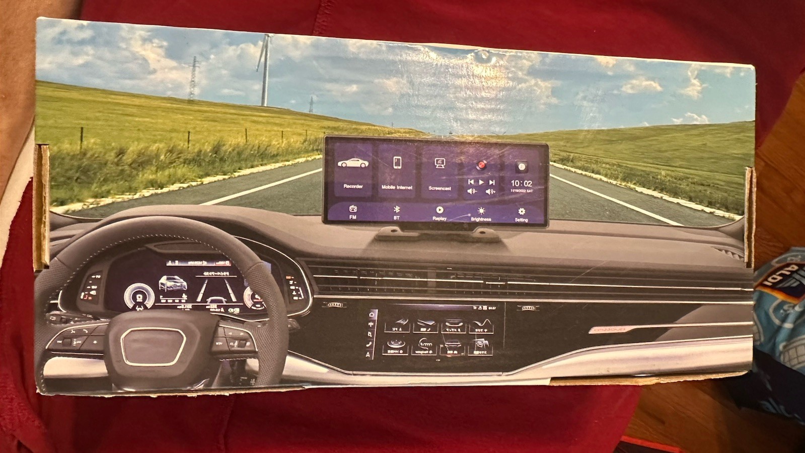 Portable Car MP5 Player Wireless Caplay 10.26 Inch Touch Screen