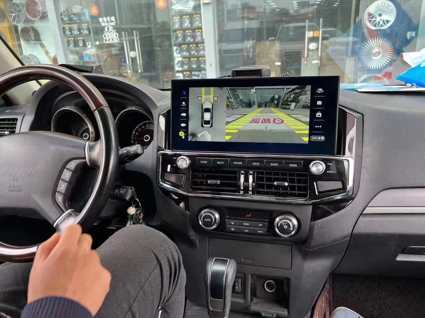 12.3″ HD Car Radio GPS Navi Android 4+32GB For 07-20 Mitsubishi Pajero V93 V97
