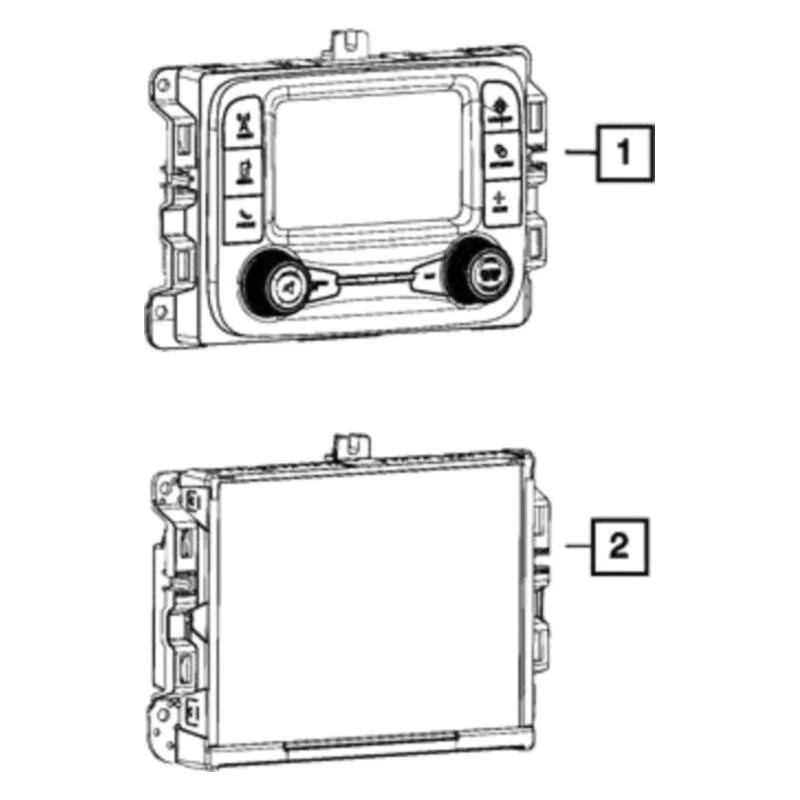 Mopar Multi Media Radio