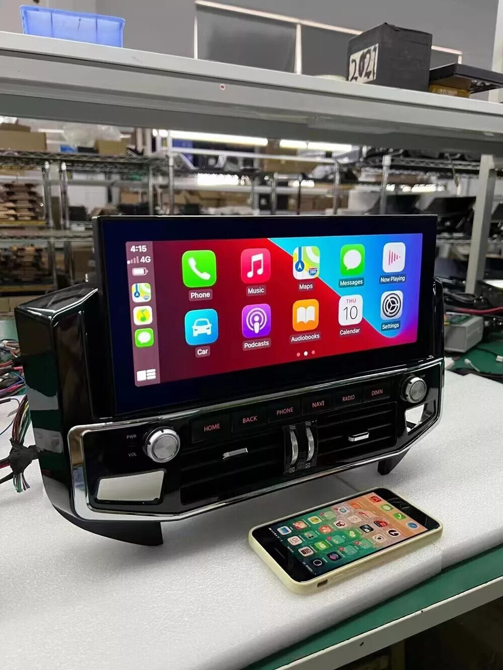 12.3″ HD Car Radio GPS Navi Android 4+32GB For 07-20 Mitsubishi Pajero V93 V97