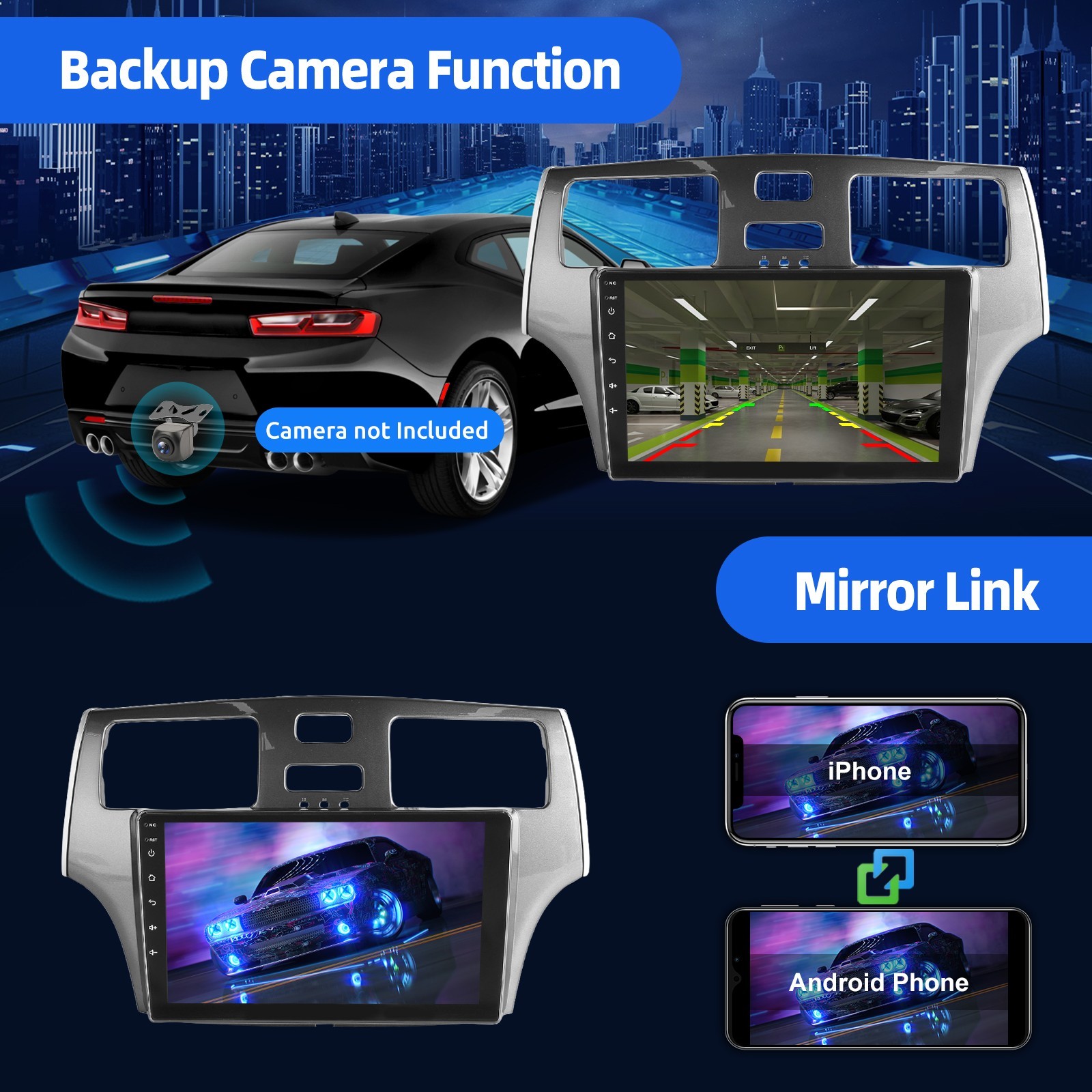 64G Carplay For Lexus ES300 ES330 XV30 2002-2006 GPS Navi Car Stereo Radio wifi