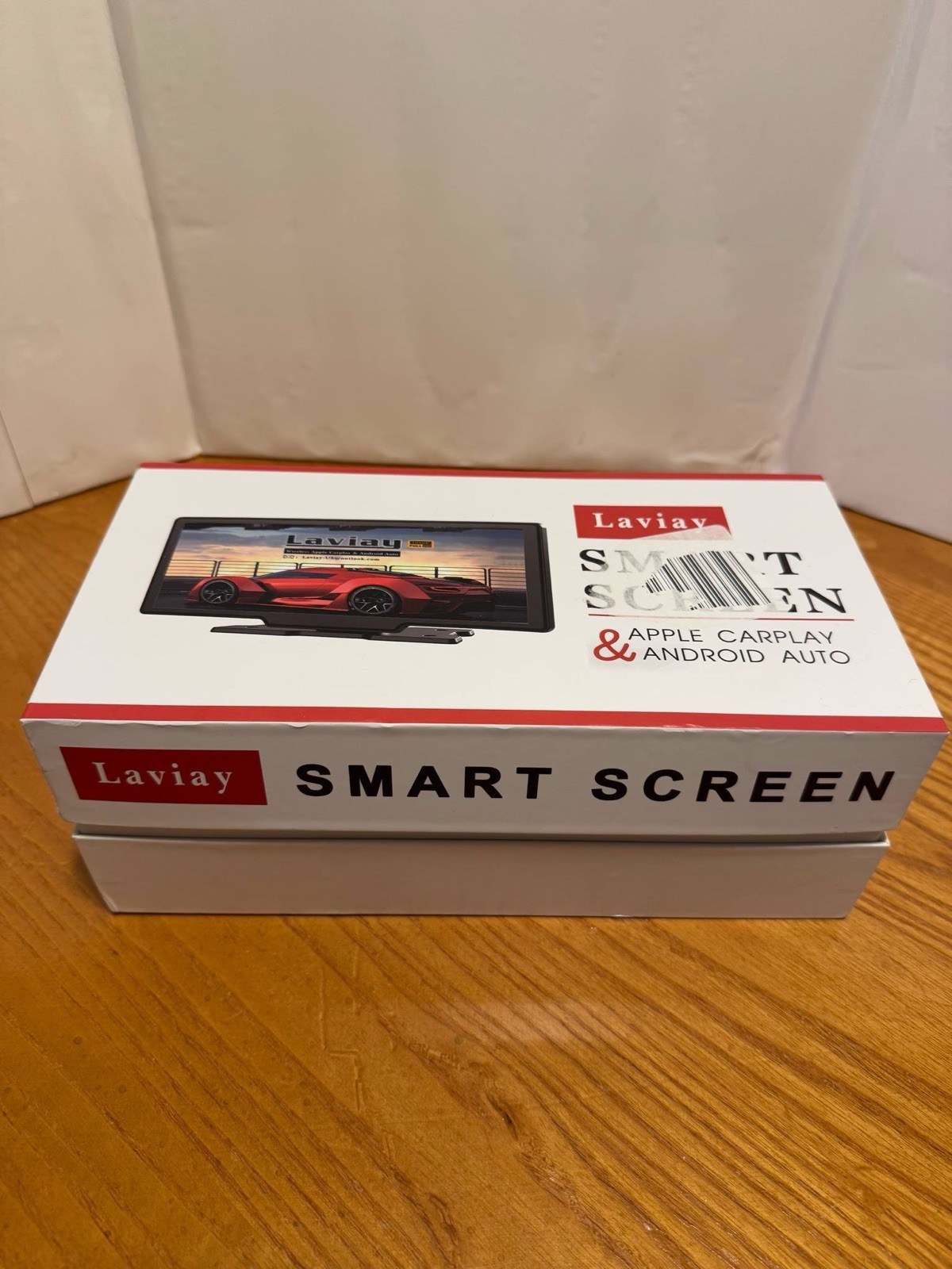 Laviay Wireless Carplay Touchscreen with 4K Dash Cam, Portable Apple Carplay