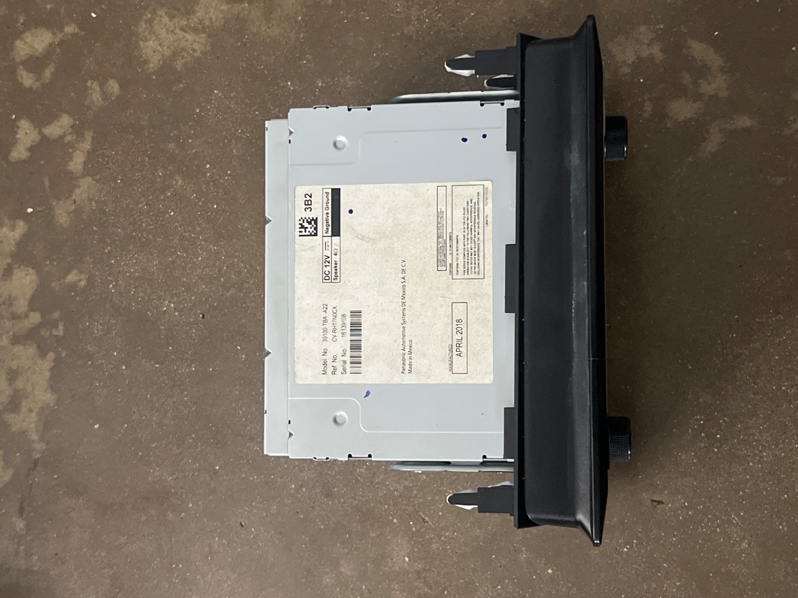2018 Honda Civic LX car radio head unit