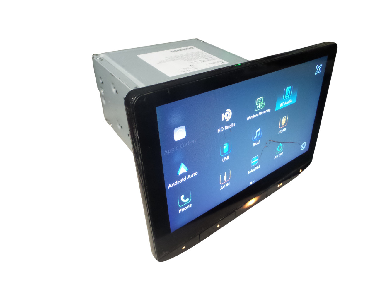 JVC KW-Z1000W 10.1″ Floating Touchscreen Digital Multimedia Receiver