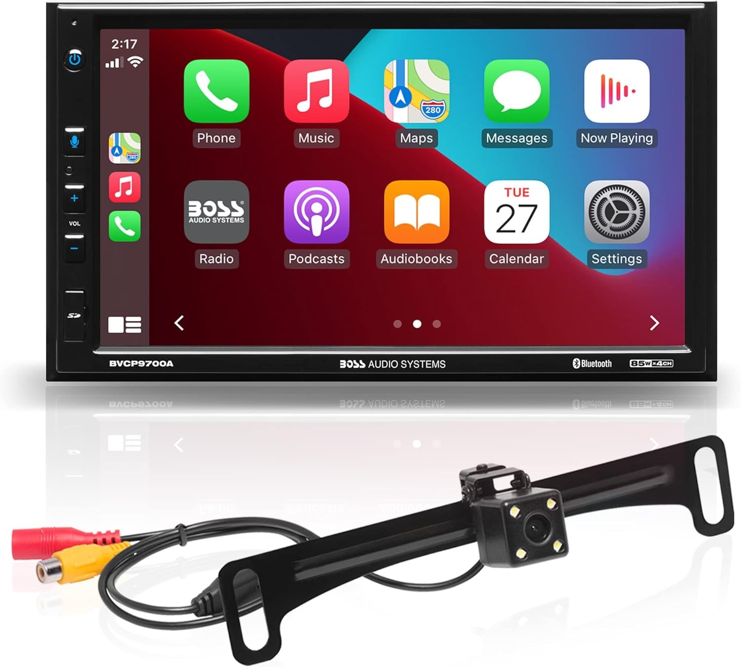 BOSS Audio BVCP9700A C Car Stereo Apple CarPlay 7in Double