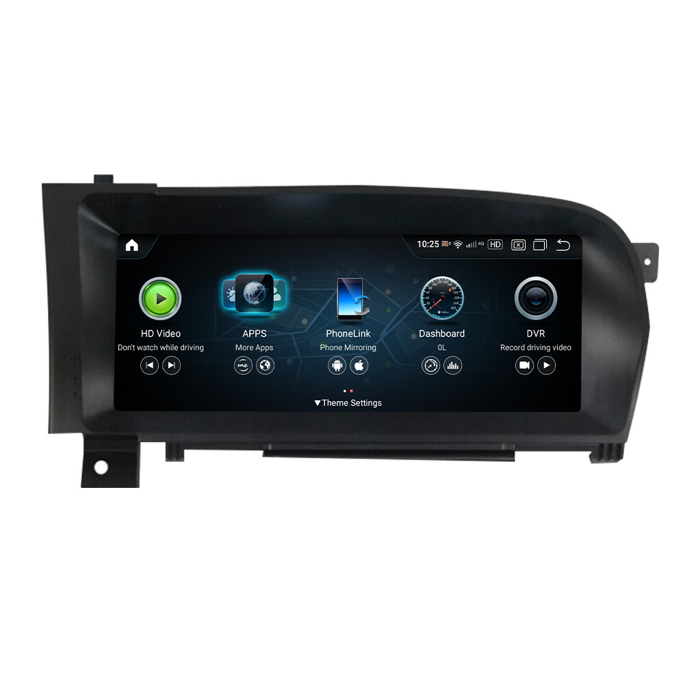 Car Multimedia CarPlay For Mercedes Benz S 2009-2012 NGT3.5 Video Player 4G+64GB