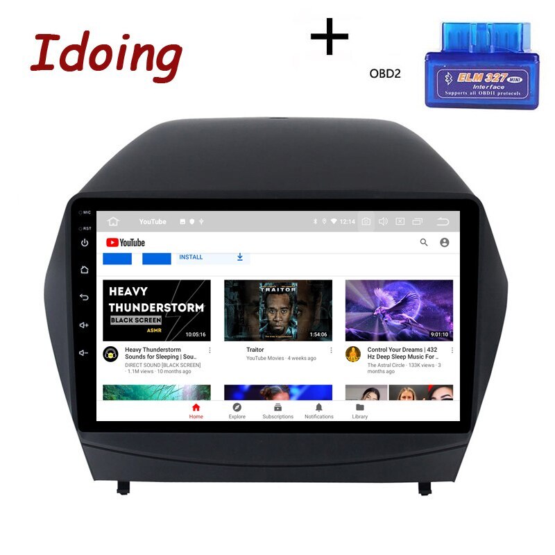 For Hyundai Tucson Ix35 2010-2015 10.1″ Android Car Stereo Radio GPS Navi