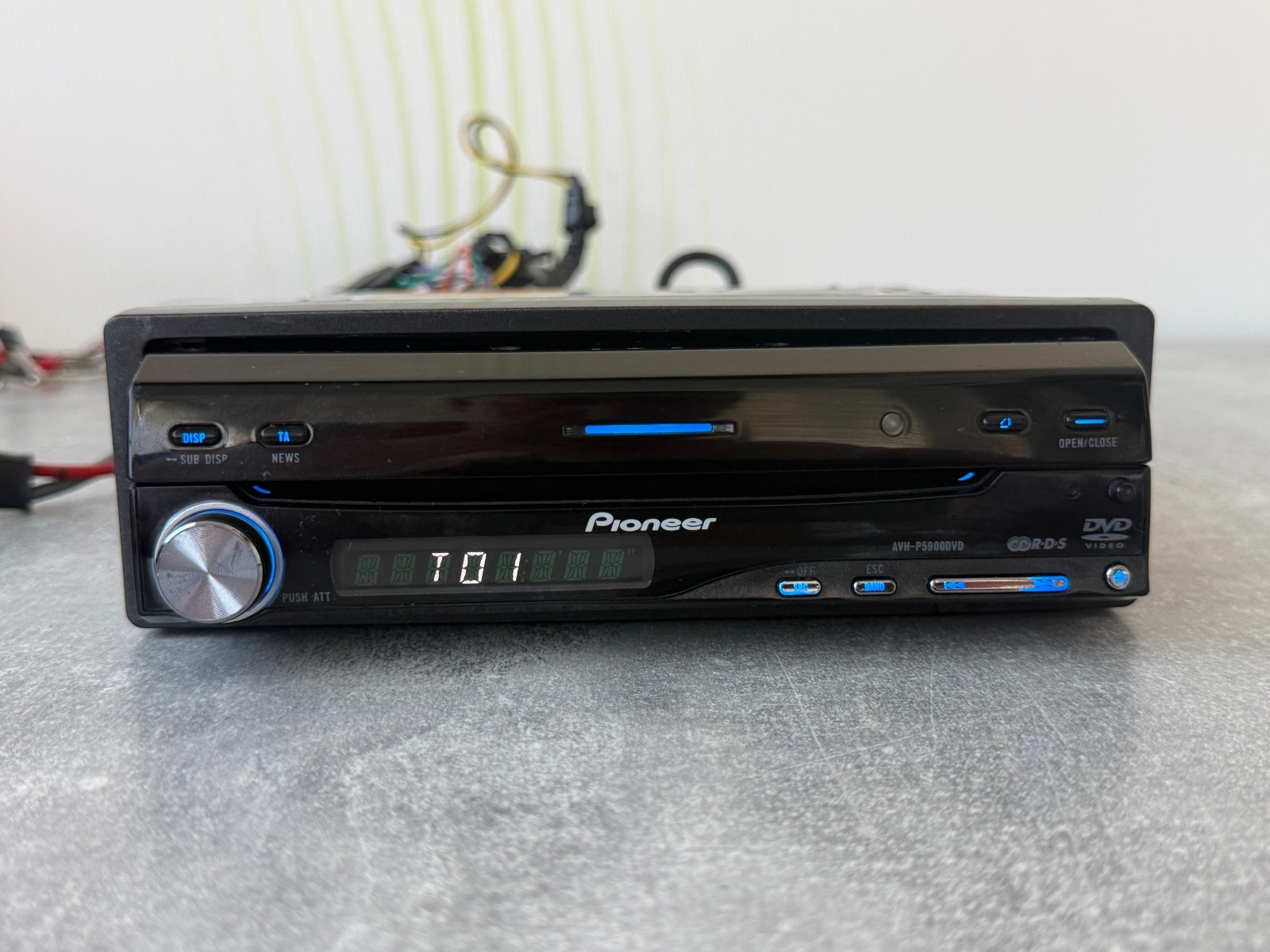 Pioneer AVIC-P5900DVD GPS Navigation DVD Head Unit Car Stereo Multimedia Receive