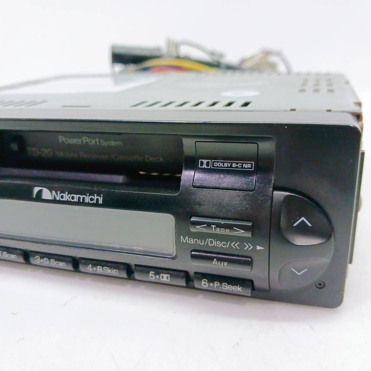Nakamichi Mobile Receiver Cassette Deck TD-20 Car Audio Tested From Japan BC041