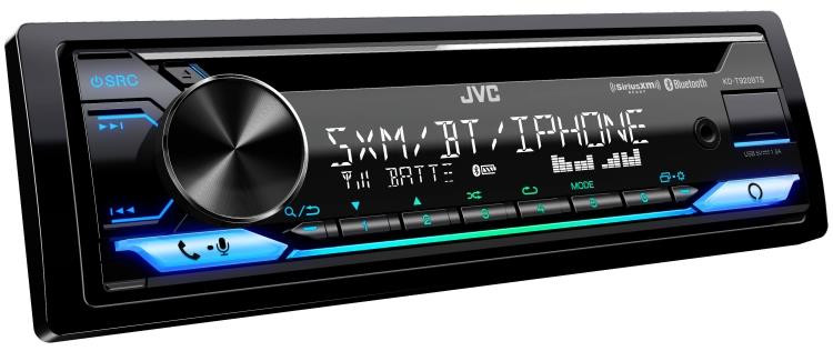 JVC KD-T920BTS CD Receiver Single-DIN Built-in Amazon Alexa/Bluetooth/Dual USB