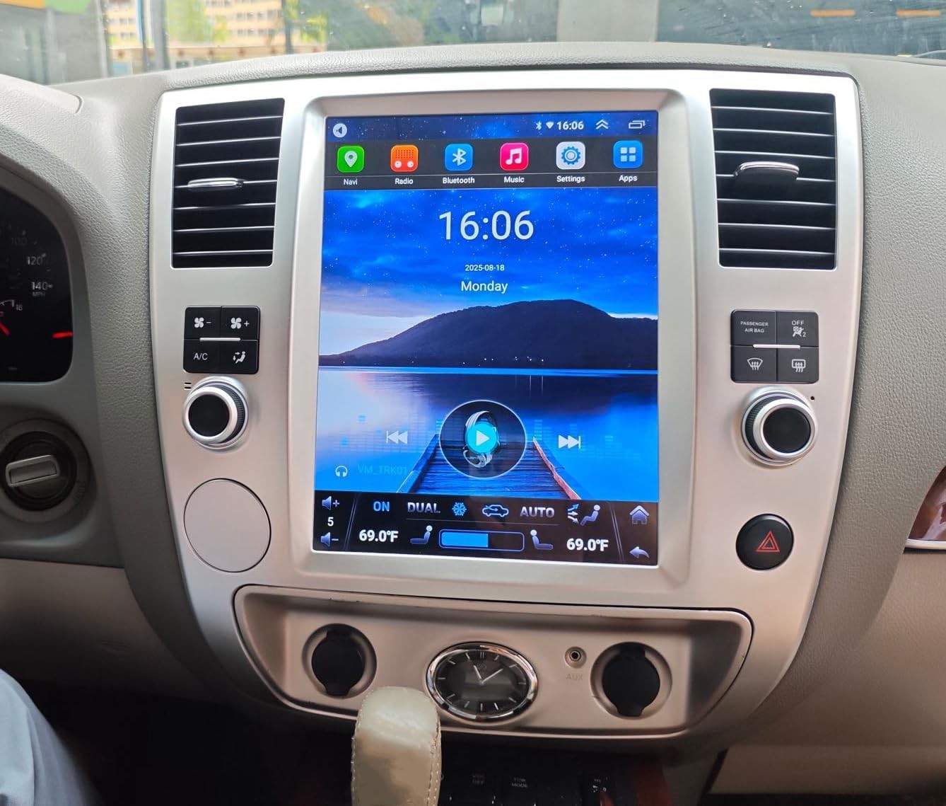 12.1” 2+32GB Android 13 Car Radio Stereo GPS Navi For Infiniti QX56 2008-2011