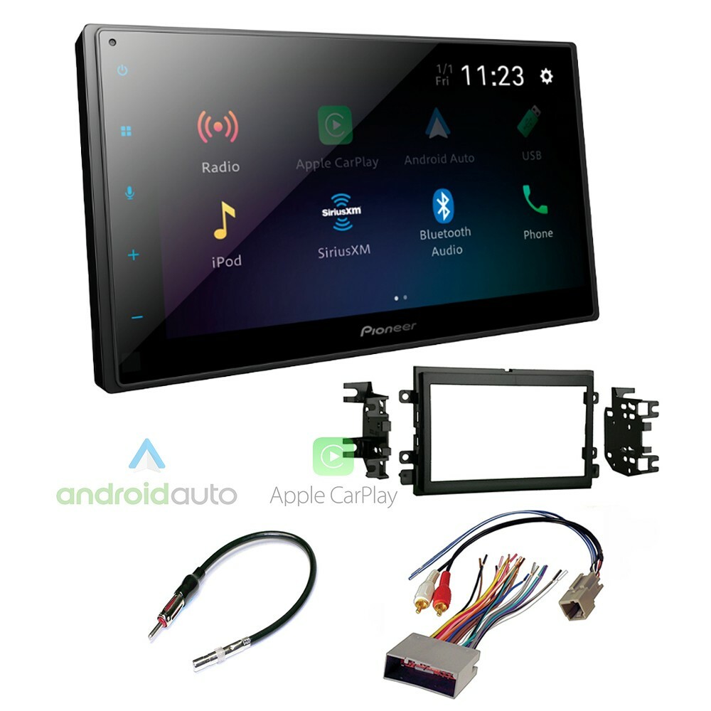 Pioneer Apple CarPlay Double DIN Radio Stereo Install Kit for 2004-14 Ford F150