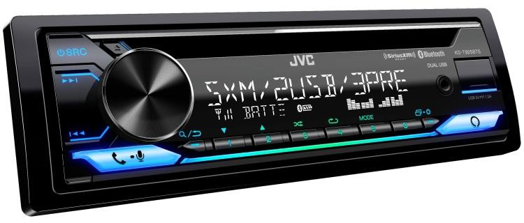 JVC KD-T925BTS CD Receiver Single-DIN Built-in Amazon Alexa/Bluetooth/Dual USB