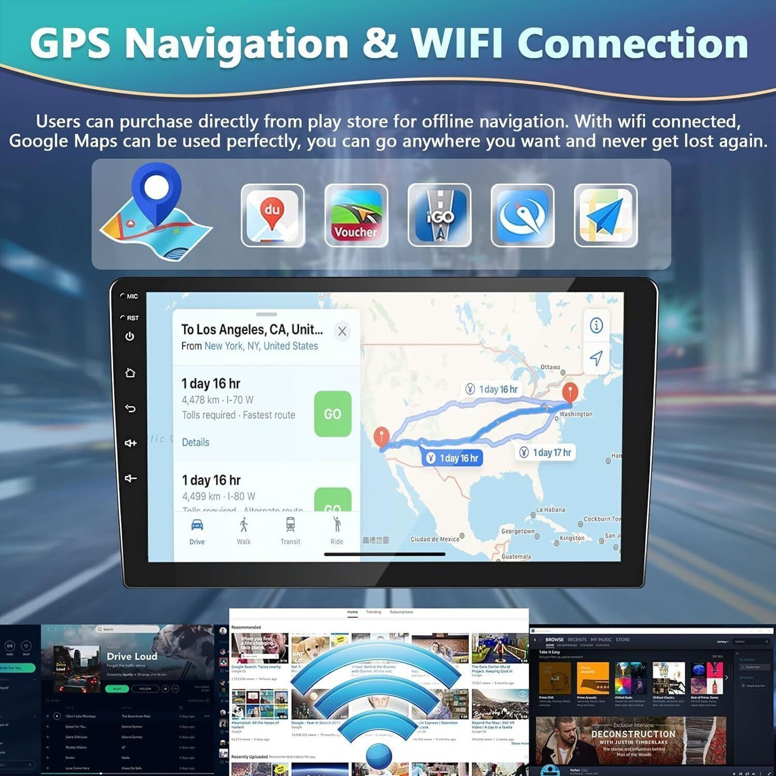 Android 13 Car Radio For 2003-2006 GMC Sierra 1500 2500 3500 GPS Camera Wifi DSP