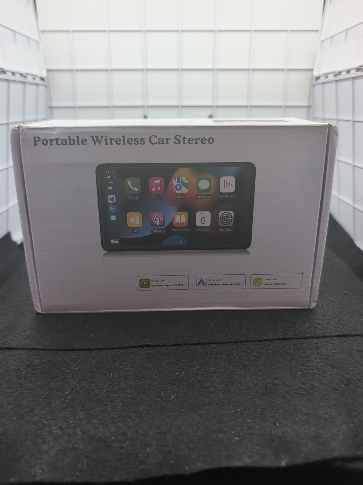 Brand New Portable Wireless Car Stereo, 7″ Screen, + Apple Carplay, Android Auto