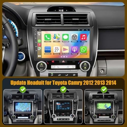 (8Core + 64GB) 10.2 Inch QLED Touch Screen Car 4GB+64GB(For Camry 2012-2014)