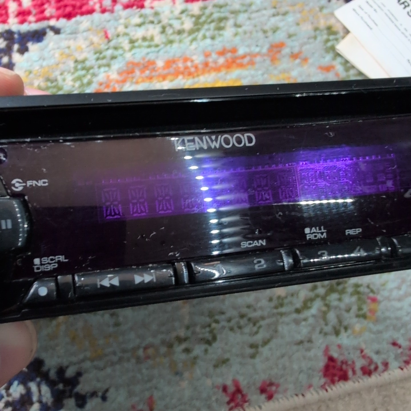 Kenwood KDC-152 1 Din CD Player MP3 WMA Aux In Dash Receiver 50X4 Watts