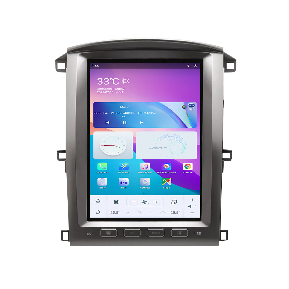 12.1″Car Video Player for Toyota Land Cruiser 2003-2007(LC100) Radio WiFi SWC FM