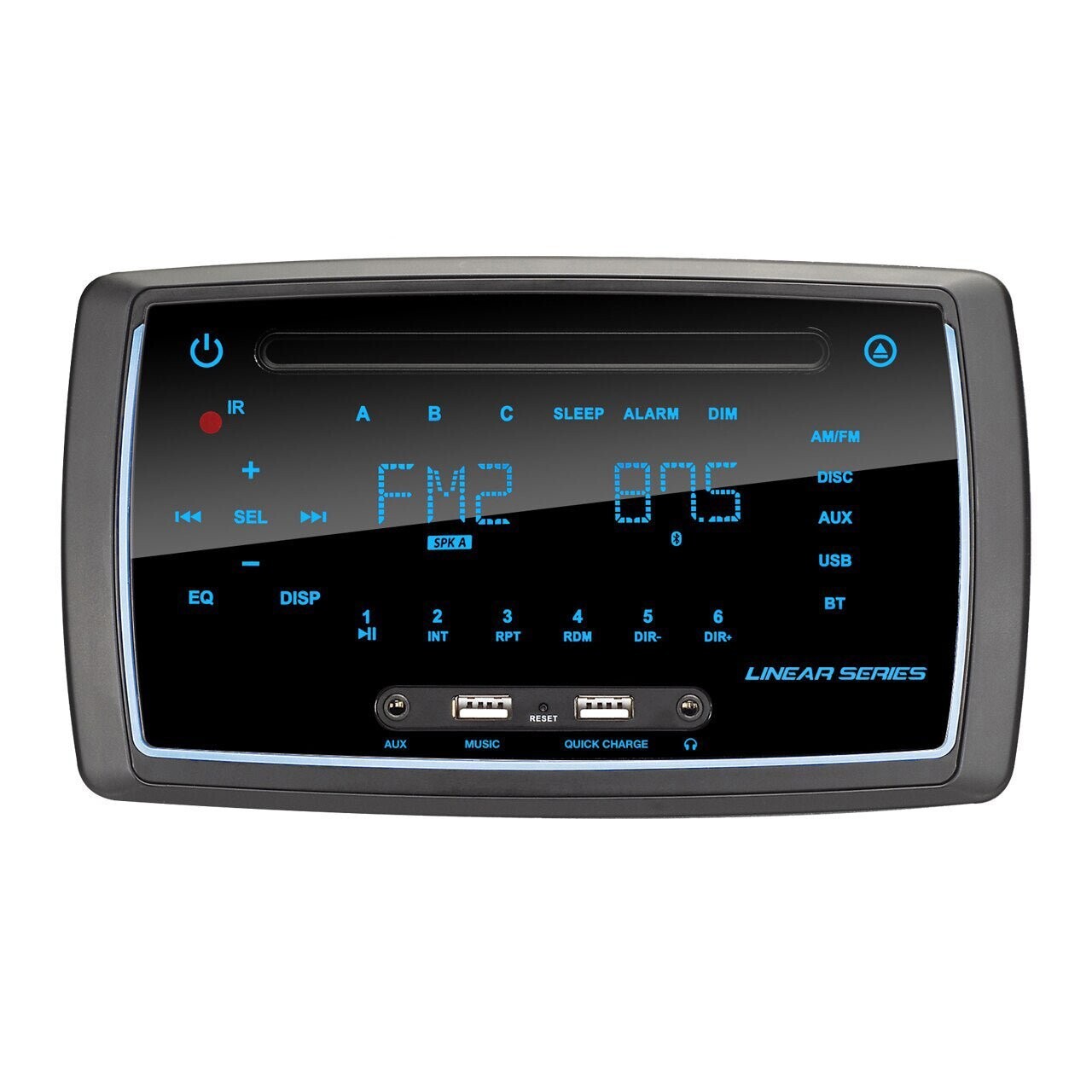Linear Series RV6200S | AM/FM & BT/DVD Wall Mount Receiver | Factory Renewed