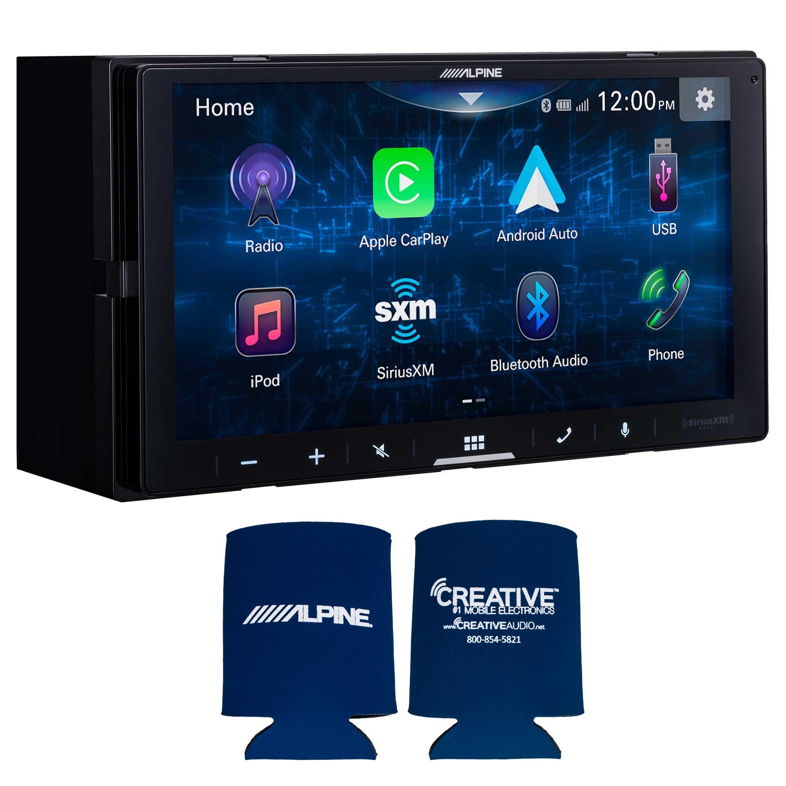 Alpine iLX-W670 Receiver & 2 Pairs SXE-6926S 6×9 Speakers w/ Power Pack