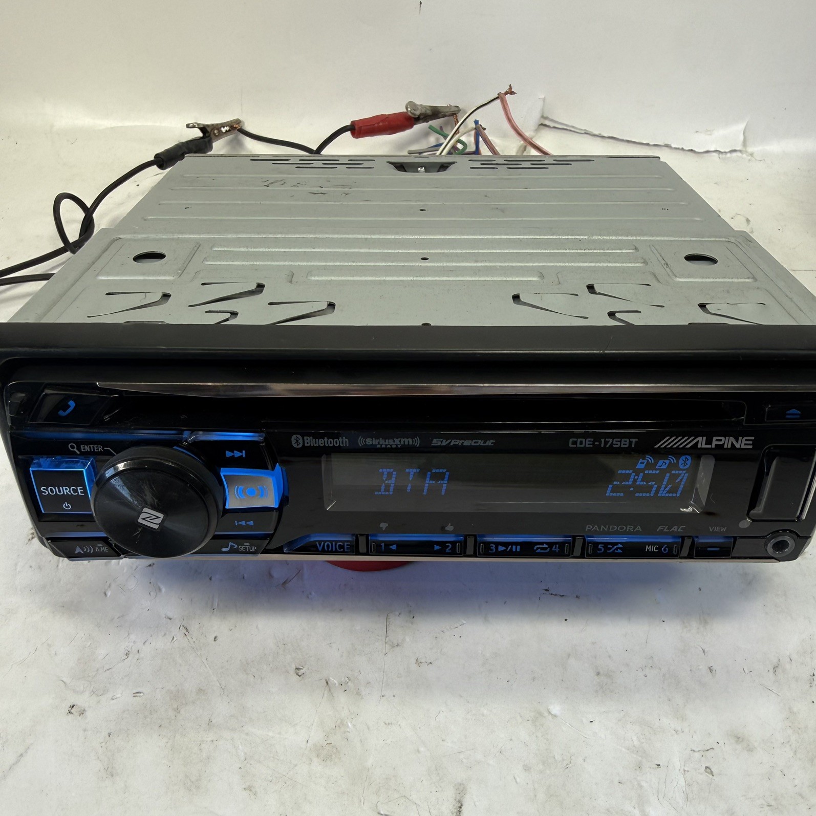 Alpine CDE-175BT CD Receiver w/ Bluetooth Old School Car Stereo | TESTED