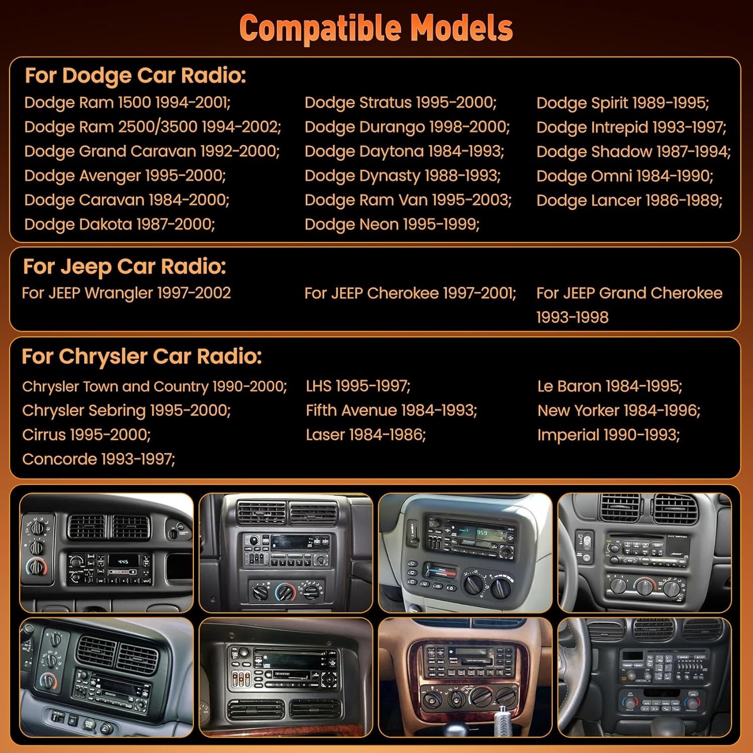 Dodge Ram 1500 1994-2001 Android 15 Car Stereo 8 Core Carplay GPS 6.8″ 4x64GB