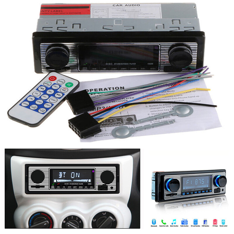 12V 4-Channel Digital Bluetooth Audio USB/SD/FM/WMA/MP3/WAV Radio Stereo Player