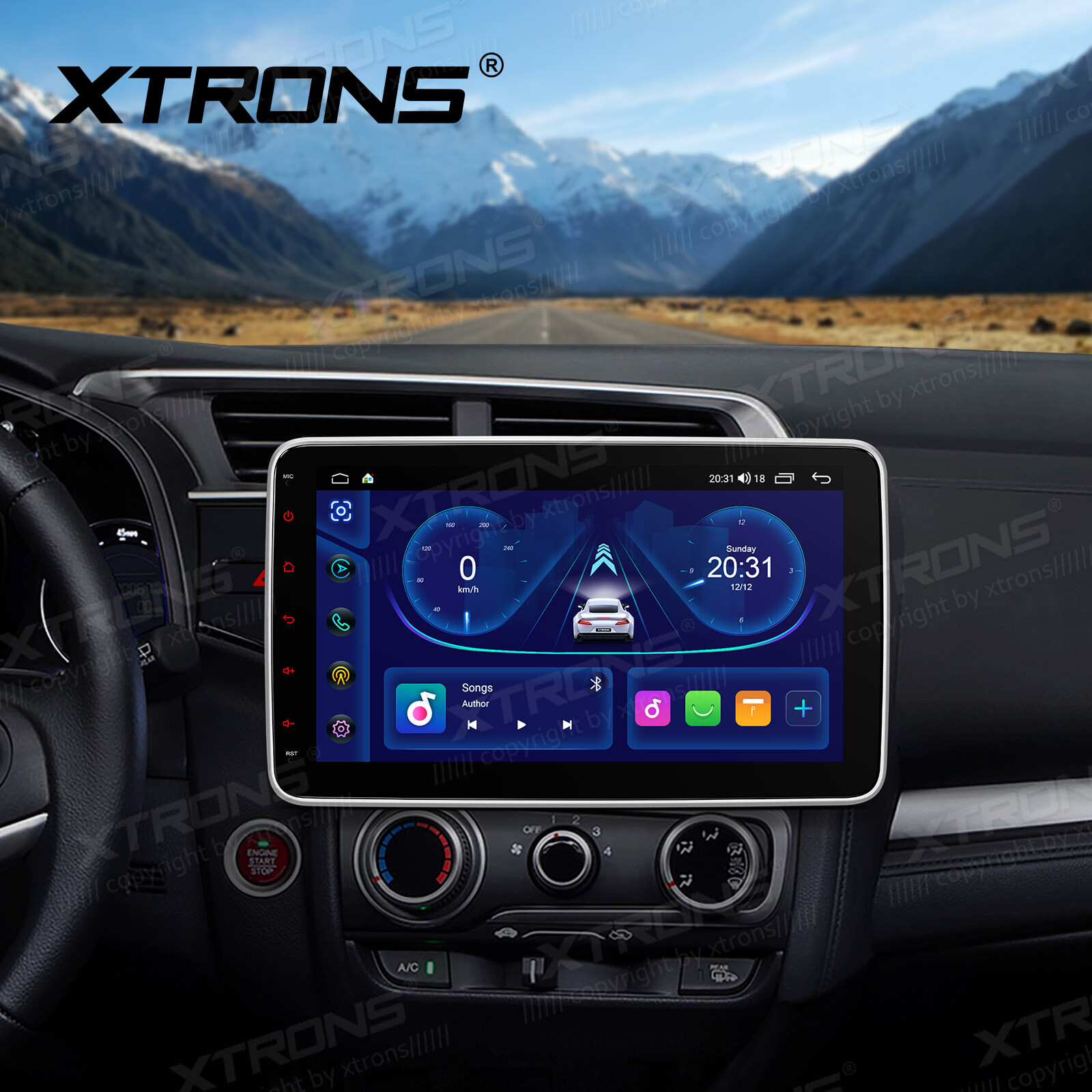 10.1″ Android 12 8-Core 4+64GB Car Stereo GPS DVD Radio Navi 4G LTE WiFi DSP IPS
