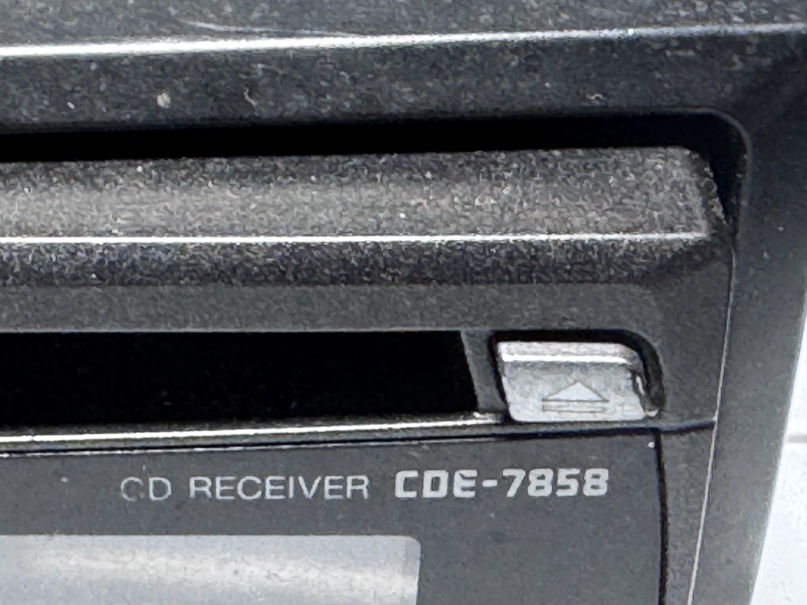 Alpine CDE-7858 Rare Old School In Dash Cd Player / Receiver Car Stereo