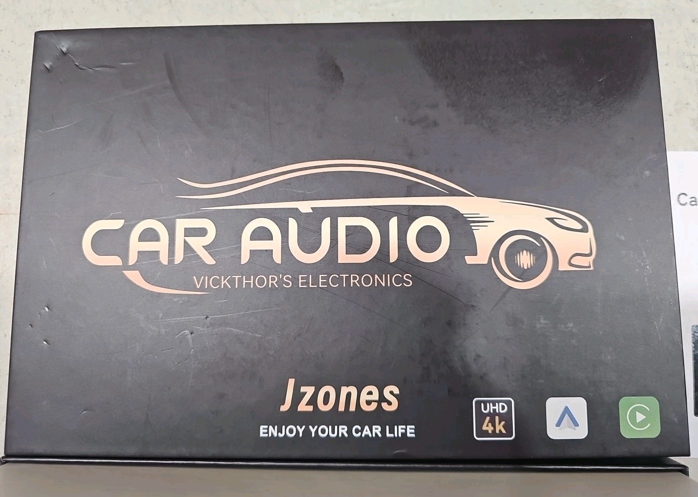 Carplay Screen for Car, 9″ Portable Wireless Carplay & Android Auto, 4K DashCam