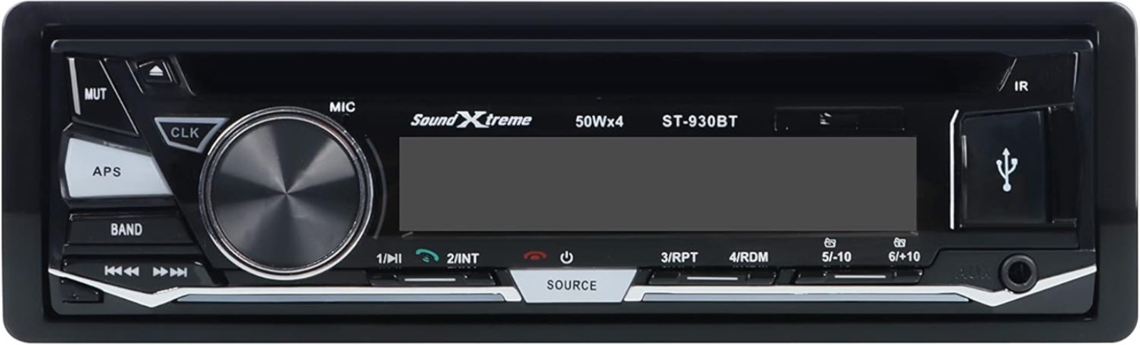 SoundXtreme ST-930BT Single-DIN CD Car Stereo Bluetooth, USB SD & Aux Input C…