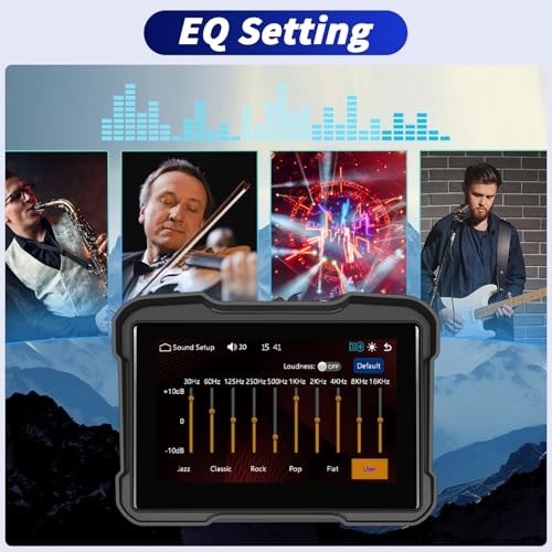 5 Inch IPS Waterproof Portable Motorcycle CarPlay Screen 5 inch with Carplay