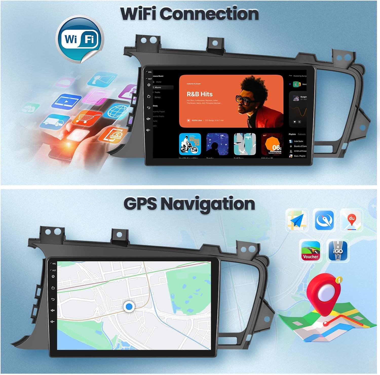 1280*800 For 2011-2013 Kia Optima K5 Carplay Car Radio stereo Auto Navi 2+32GB