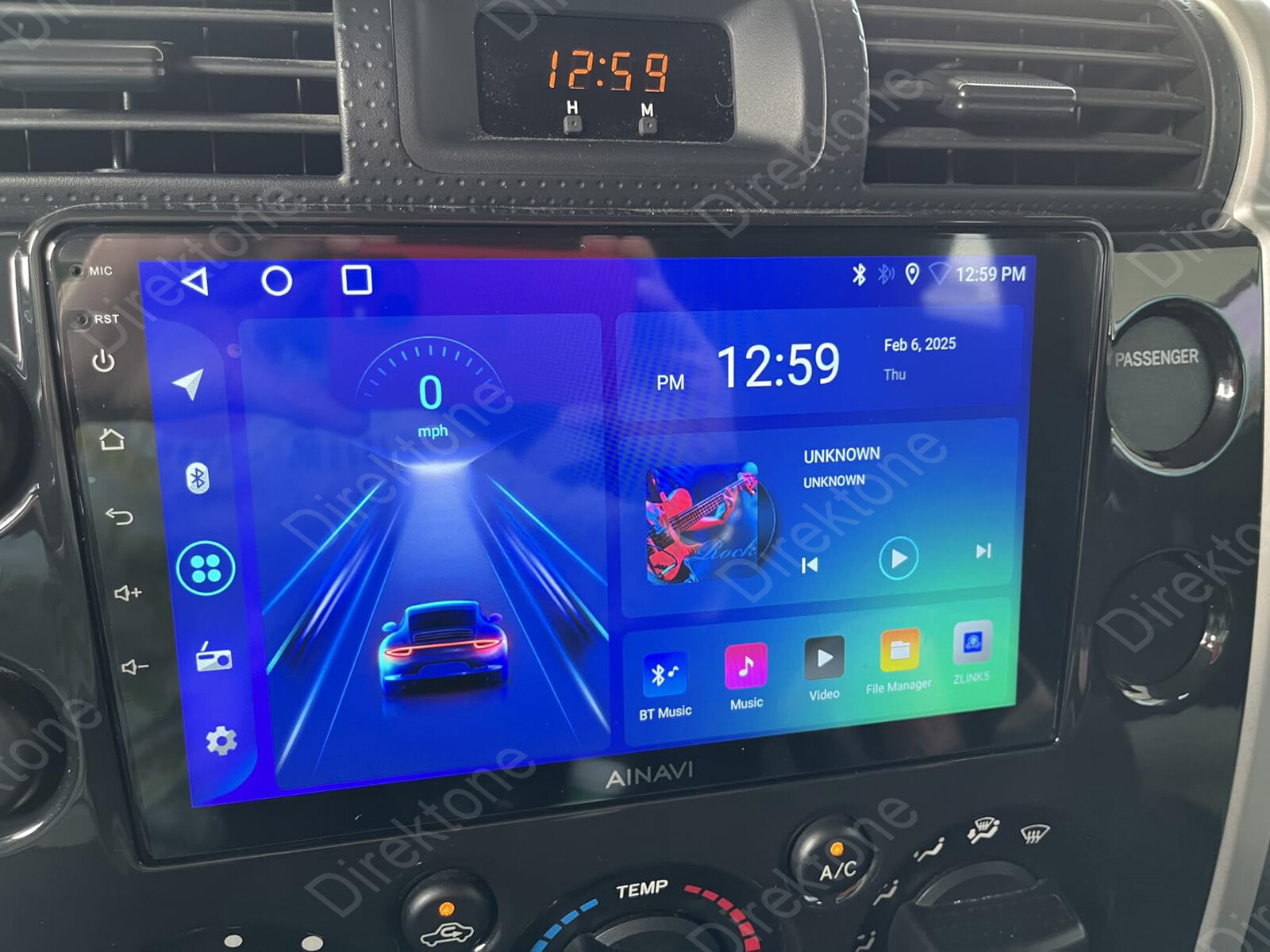 9″ For TOYOTA FJ CRUISER 2007-2013 Car Radio Android 13 Apple CarPlay GPS Stereo