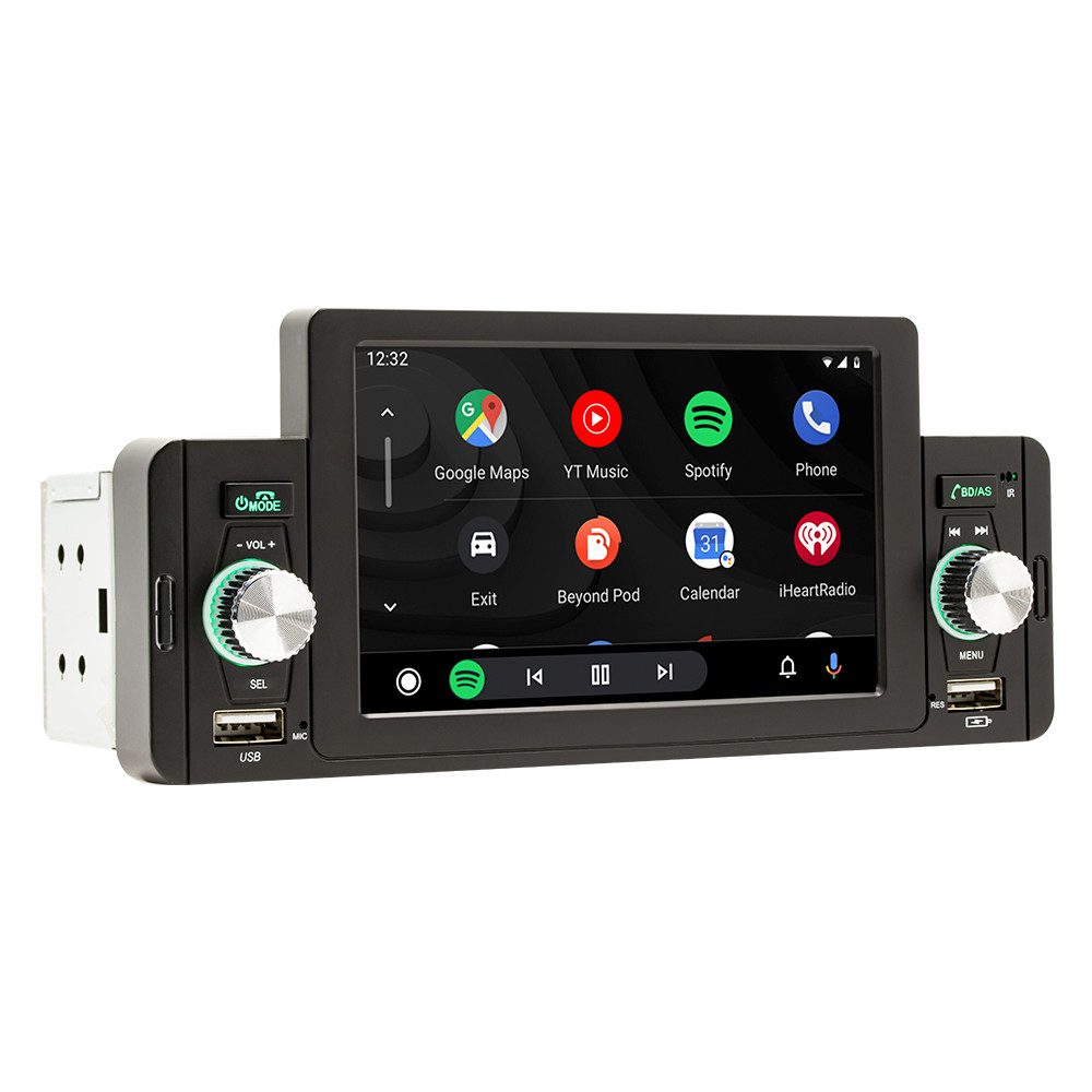 MP5 Player Car Stereo Radio Single Din For Apple Carplay Bluetooth Mirror Link