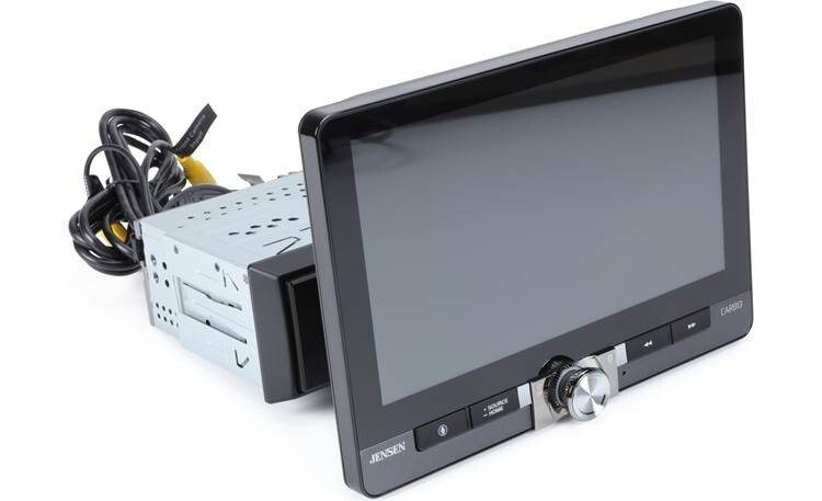 NEW Jensen CAR813 1-DIN Digital Media Car Stereo w/ 8″ Touchscreen, CarPlay