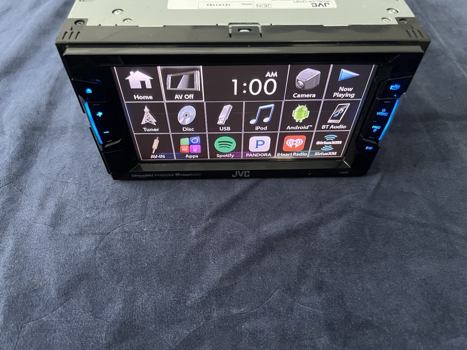 ⭐️Pre-Owned,TESTED⭐️ JVC BT|USB|CD|DVD|AM/FM-(KW-V230BT)