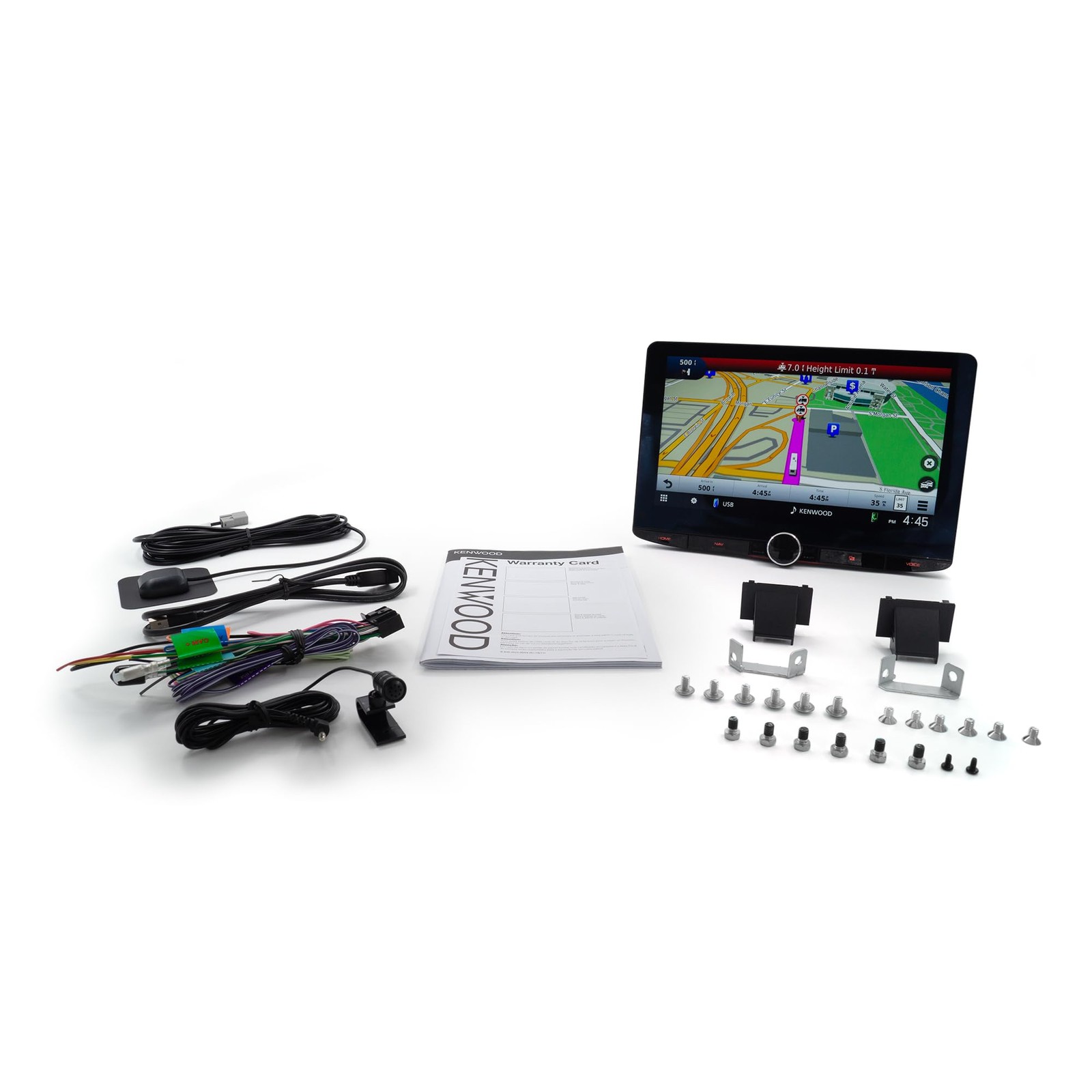 Kenwood DNR1008RVS 10.1″ Double-DIN Multimedia Receiver With Navigation