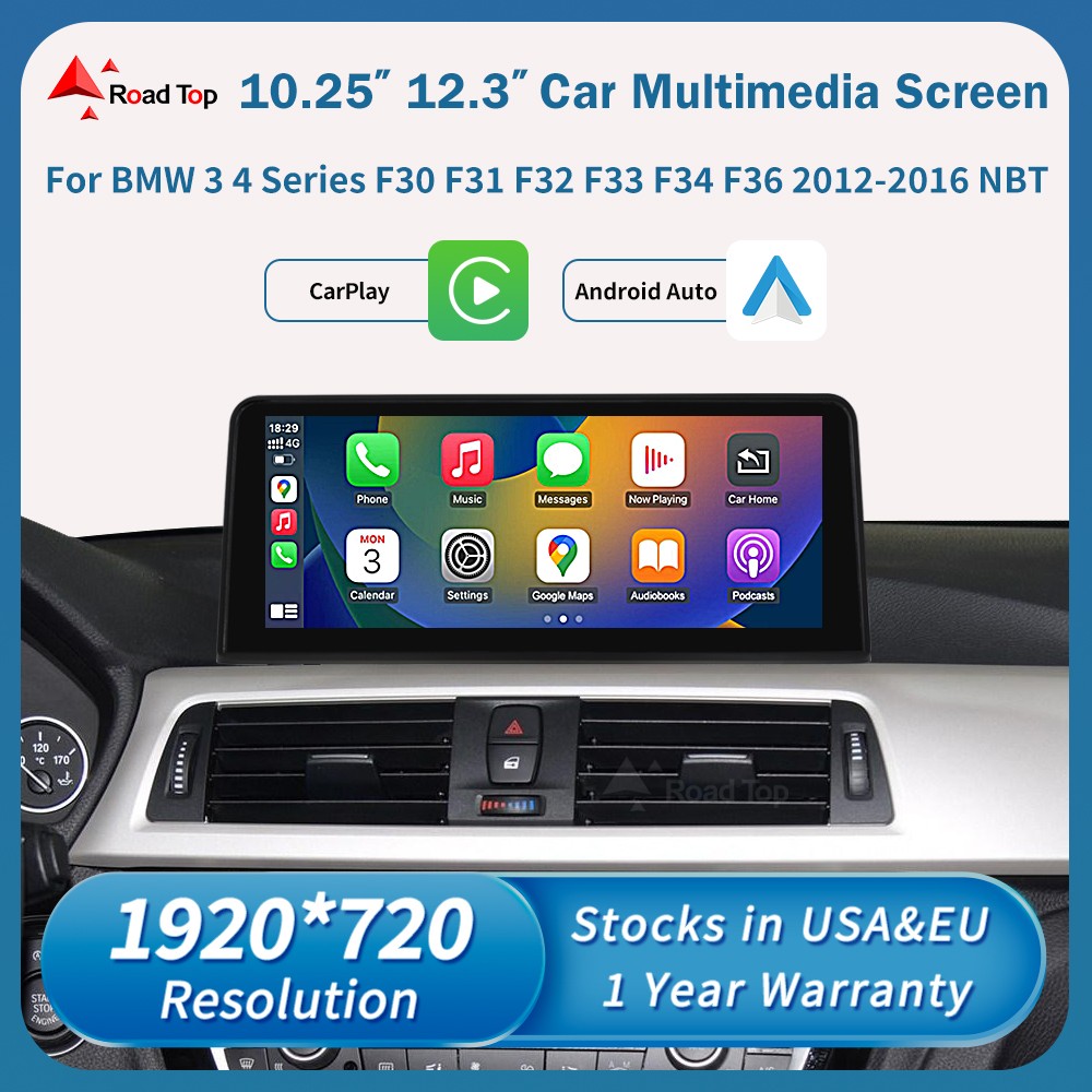 CarPlay Linux Touch Screen For BMW 3 4 Serie F30 F31 F32 F33 F34 F36 2012-2016