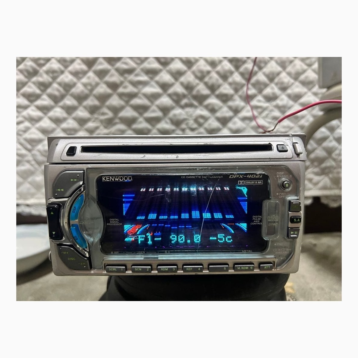 Kenwood DPX-4021 2-DIN CD Cassette Player Car Audio Head Unit JDM