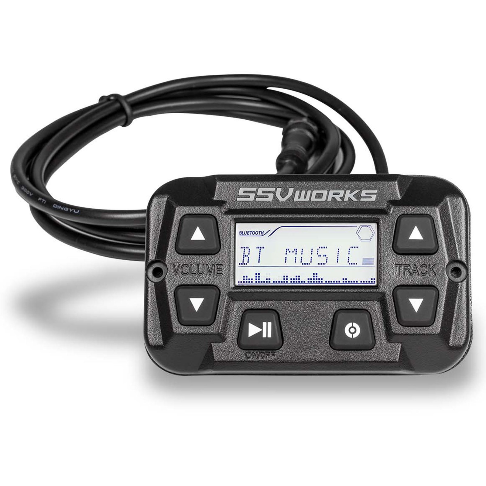 SSV Works MRB3S Panel mount Bluetooth Media Controller with LCD Display – Use…