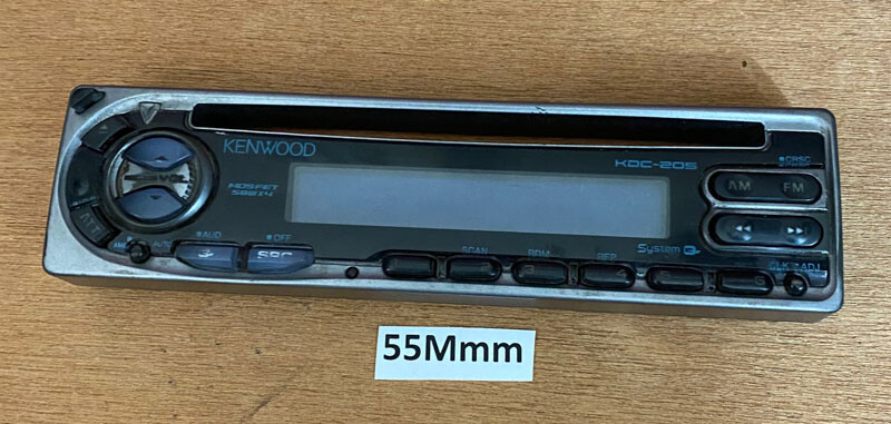 Kenwood Car Detachable Face Plate Model KDC-205.