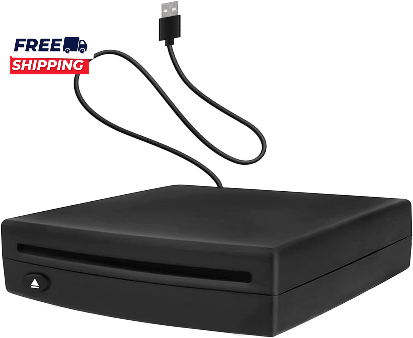 External USB Car Universal CD Player Vehicle CD Player for Car via USB Radio