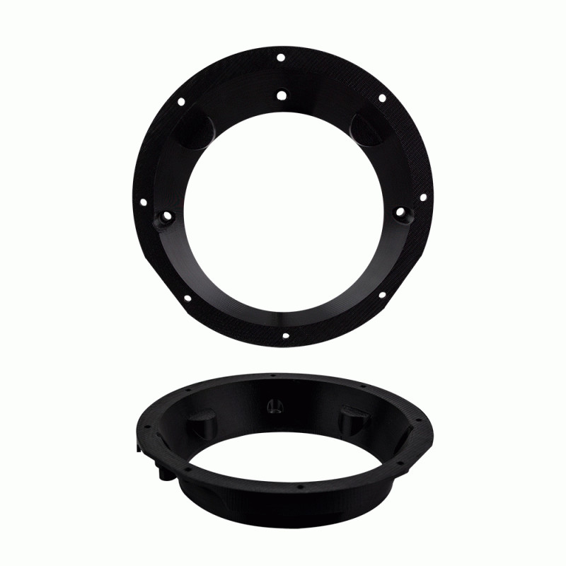 Alpine R2 6.5″ with Adaptors Compatible With 98-13 Harley with Batwing Fairing